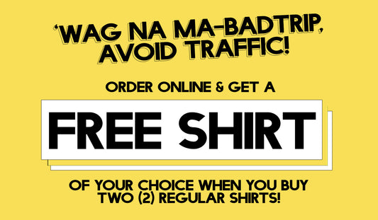 WEEKEND SALE: BUY 2 SHIRTS, GET 1 FREE!