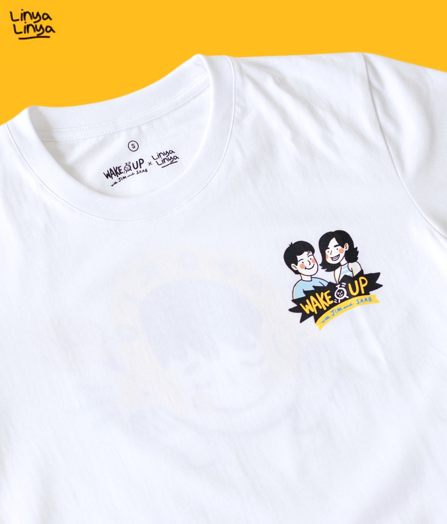 Linya-Linya X Wake Up With Jim & Saab - Podkid (5th Anniv Special) (White)