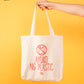 Ayoko Ng Plastic Tote Bag (Cream)