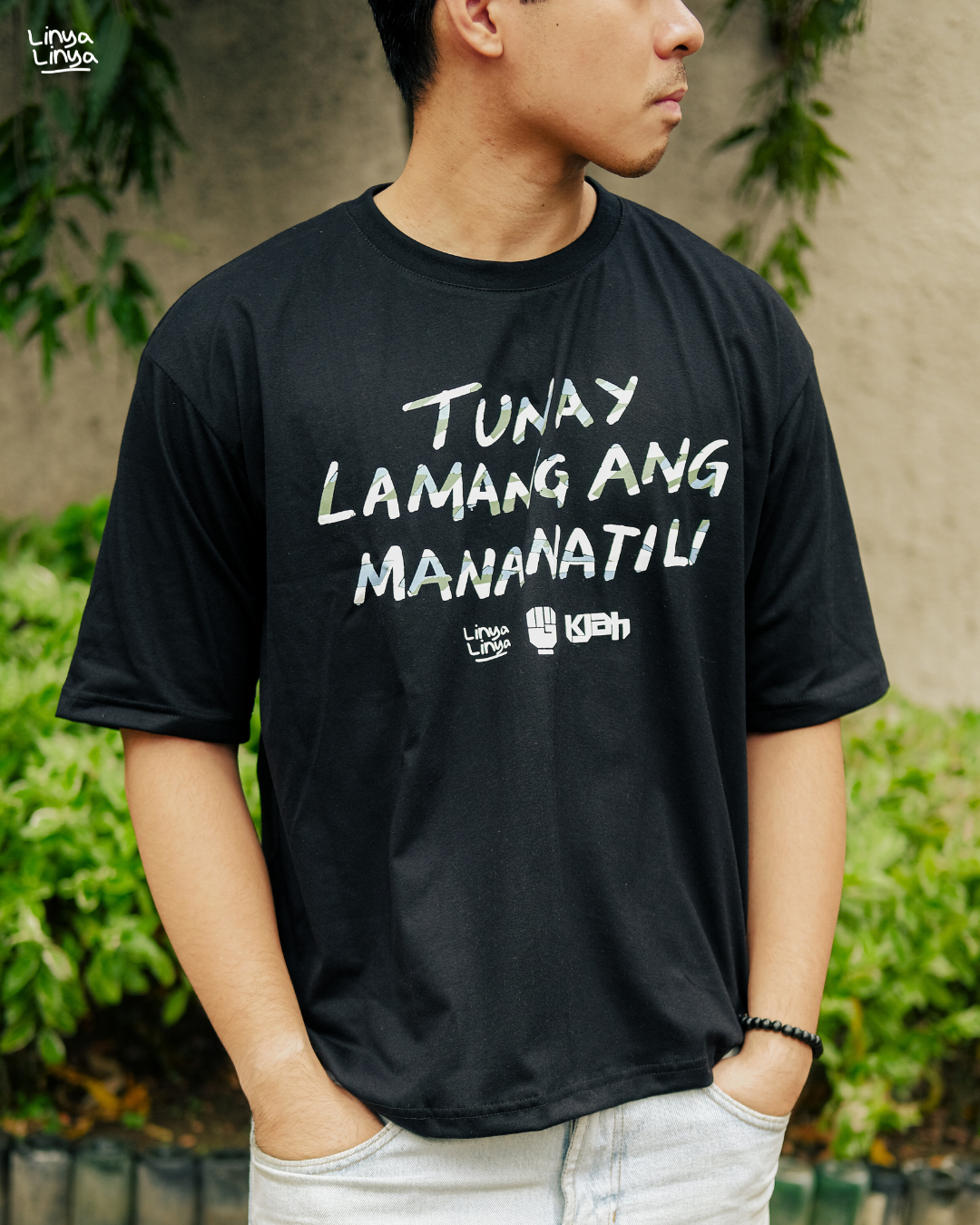 Linya-Linya x KJAH: Tunay Lamang Ang Mananatili (Oversized)