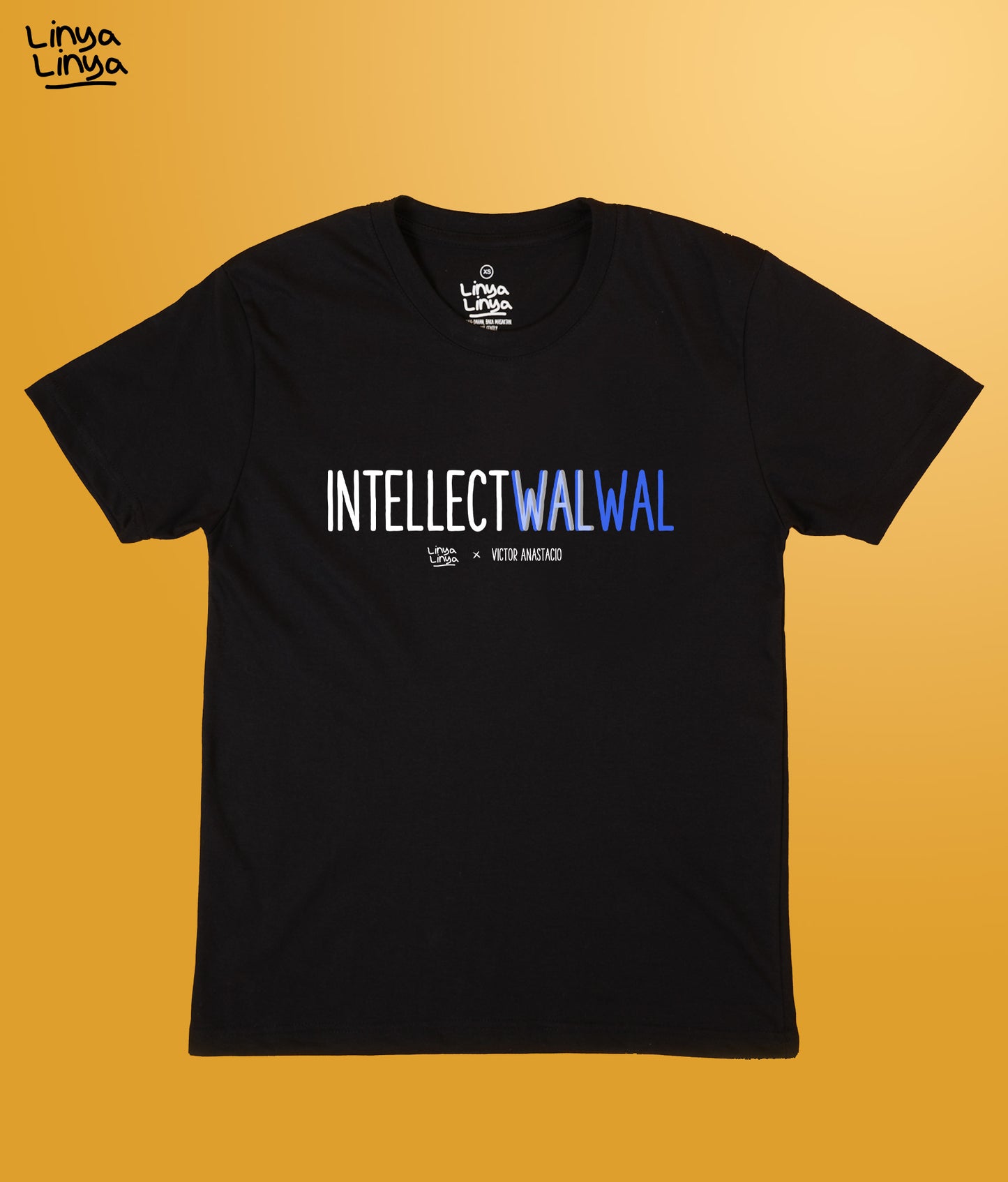 Linya-Linya x Victor Anastacio: IntellectWalwal (Black)