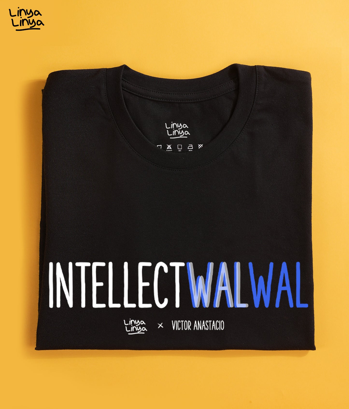 Linya-Linya x Victor Anastacio: IntellectWalwal (Black)