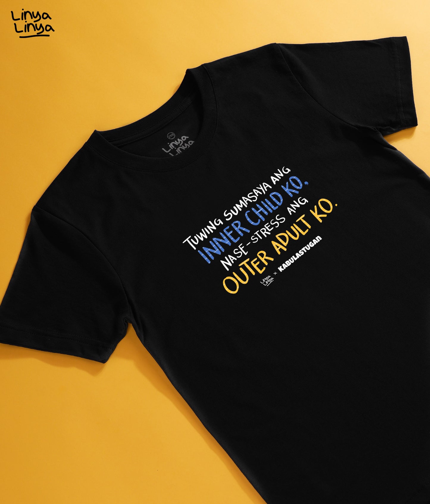 Linya-Linya x KBLSTGN: Inner Child/Outer Adult (Black)