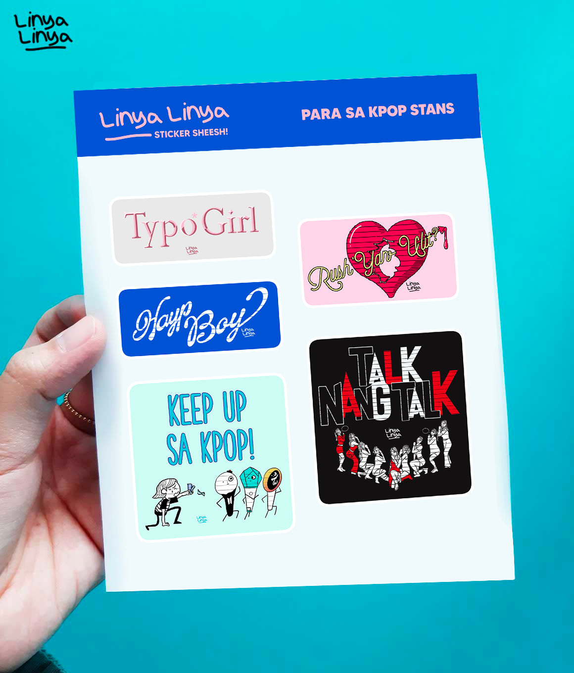 Linya-Linya Sticker Packs: Para Sa KPOP Stans
