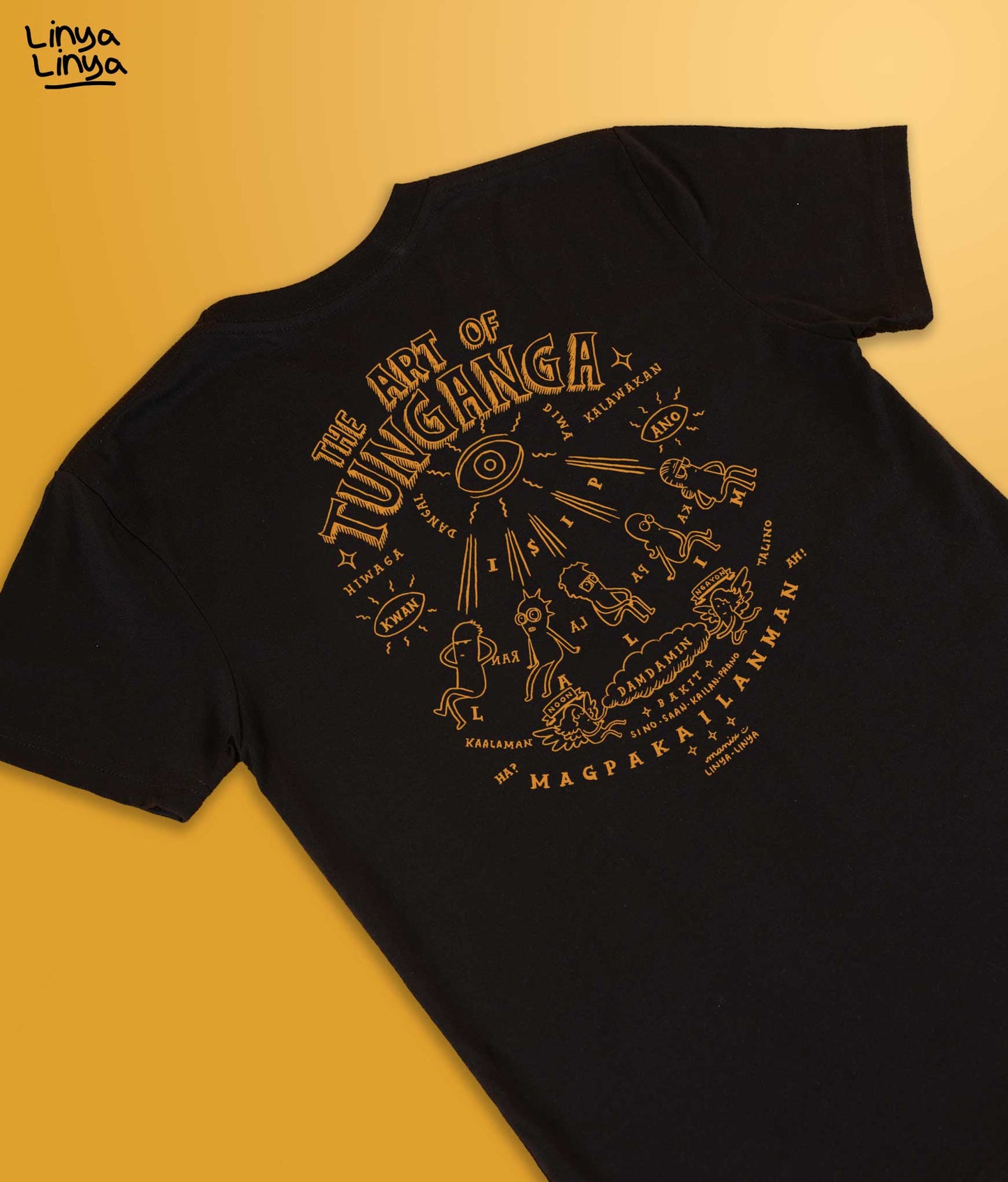 Linya-Linya x Manix Abrera: The Art of Tunganga (Black)