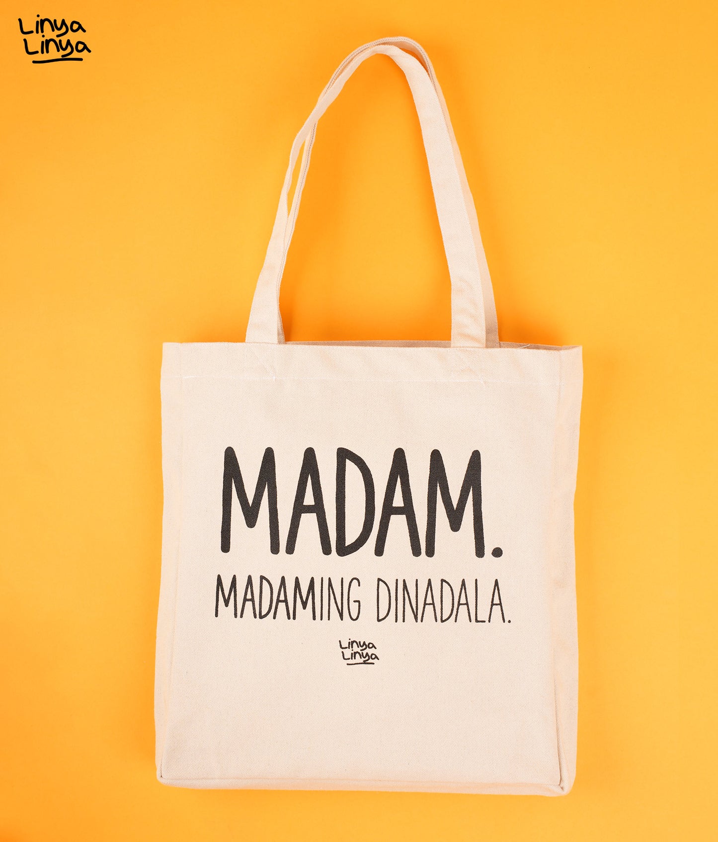 Madam. Madaming Dinadala. Tote Bag (Cream)