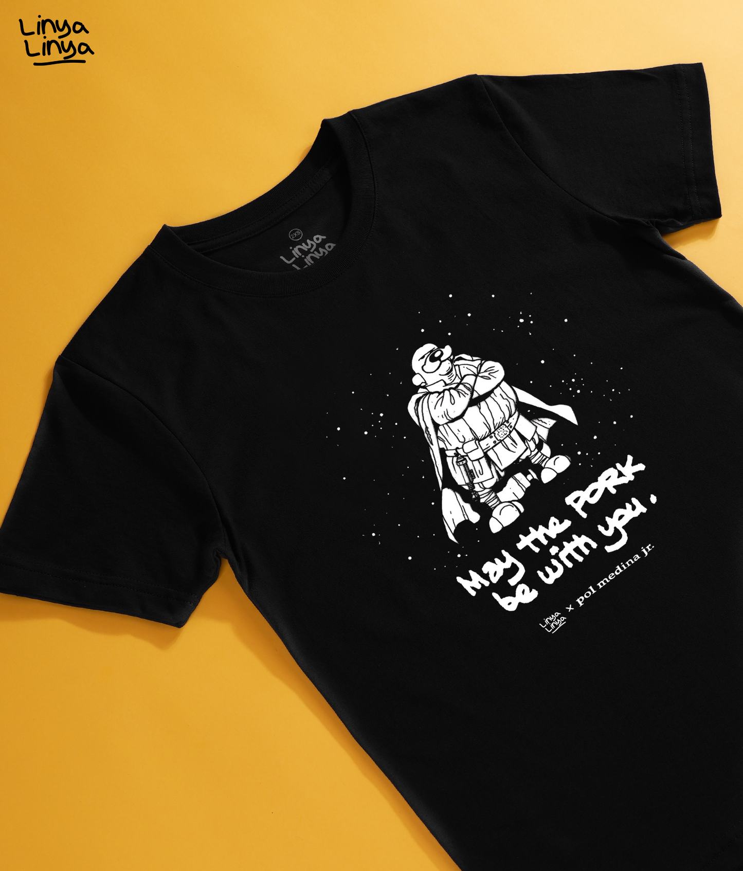 Linya-Linya x Pol Medina Jr.: May The Pork Be With You (Black)