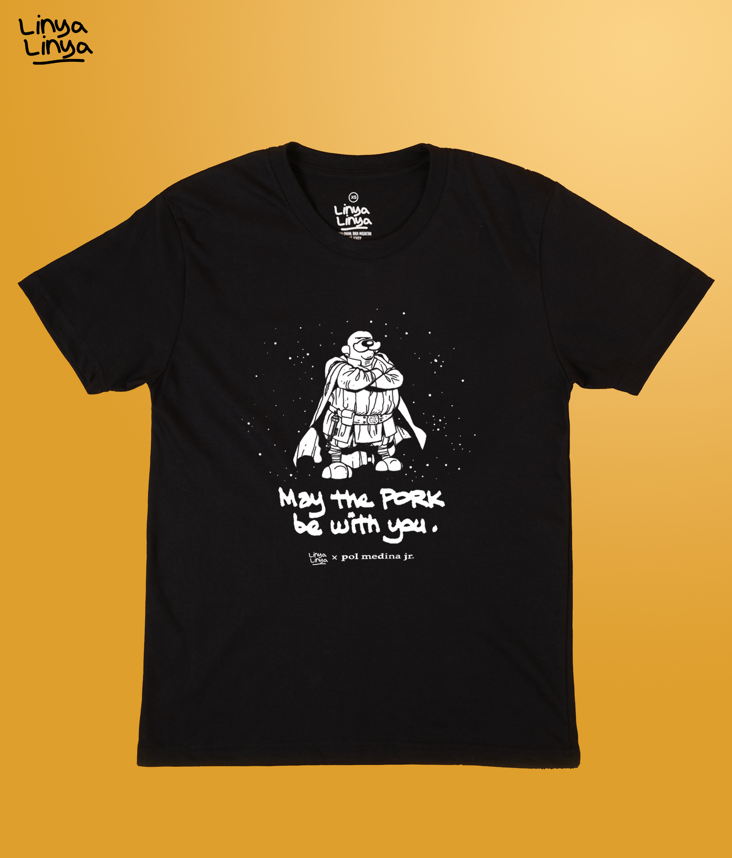 Linya-Linya x Pol Medina Jr.: May The Pork Be With You (Black)
