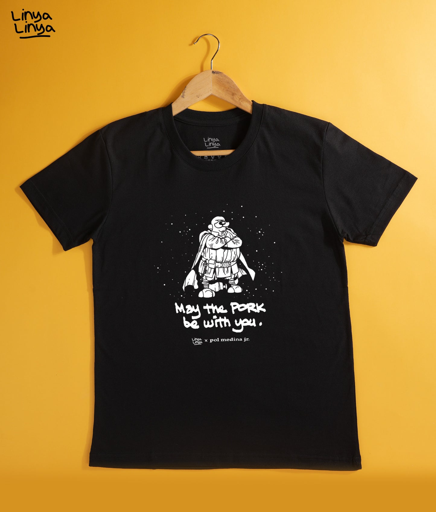 Linya-Linya x Pol Medina Jr.: May The Pork Be With You (Black)