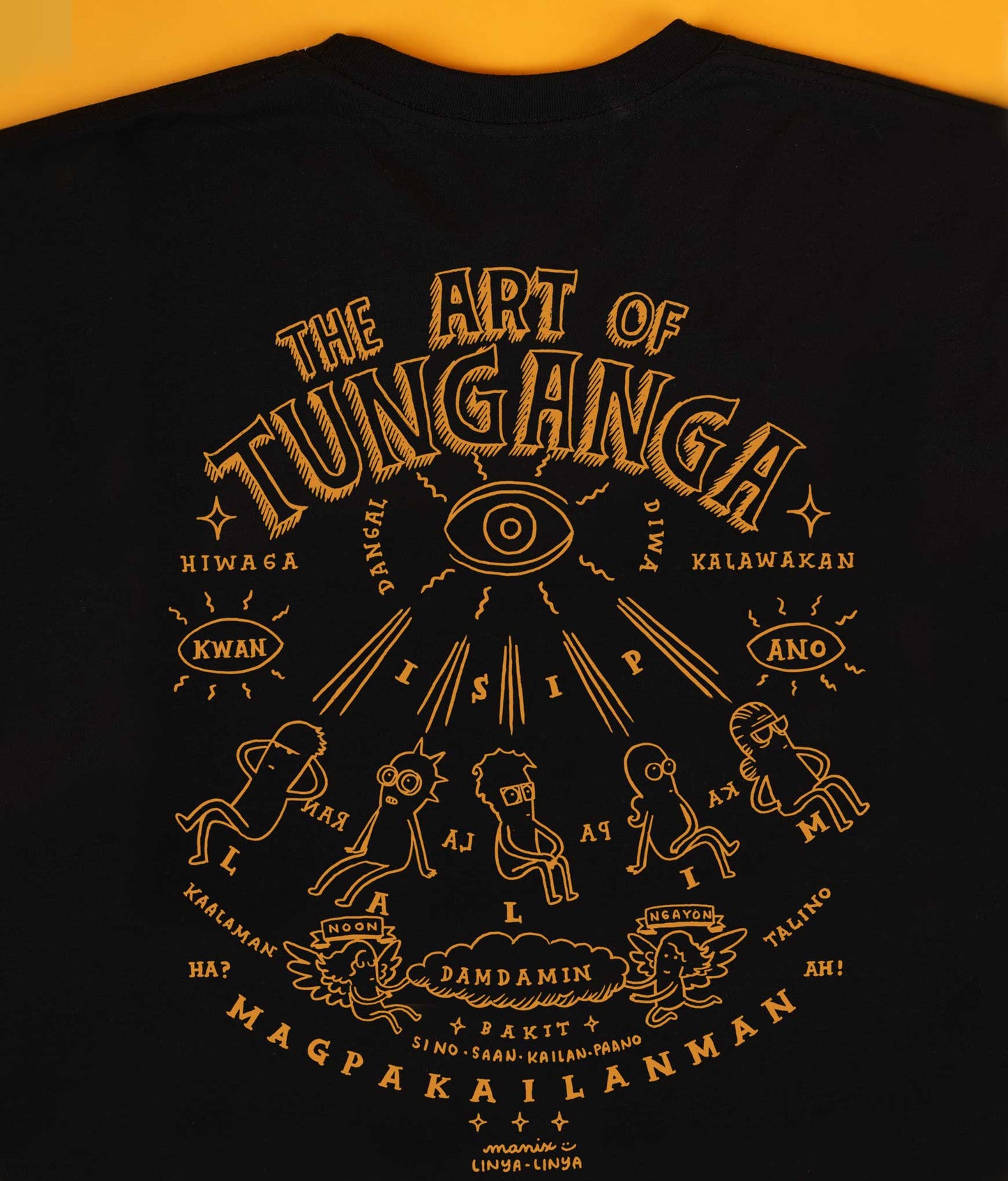 Linya-Linya x Manix Abrera: The Art of Tunganga (Black)