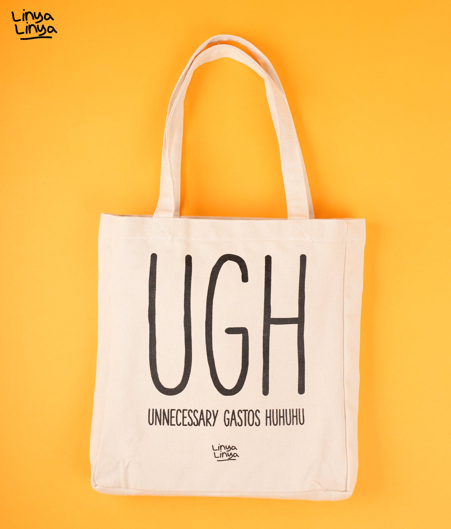 Unnecessary Gastos Huhuhu Tote Bag (Cream)