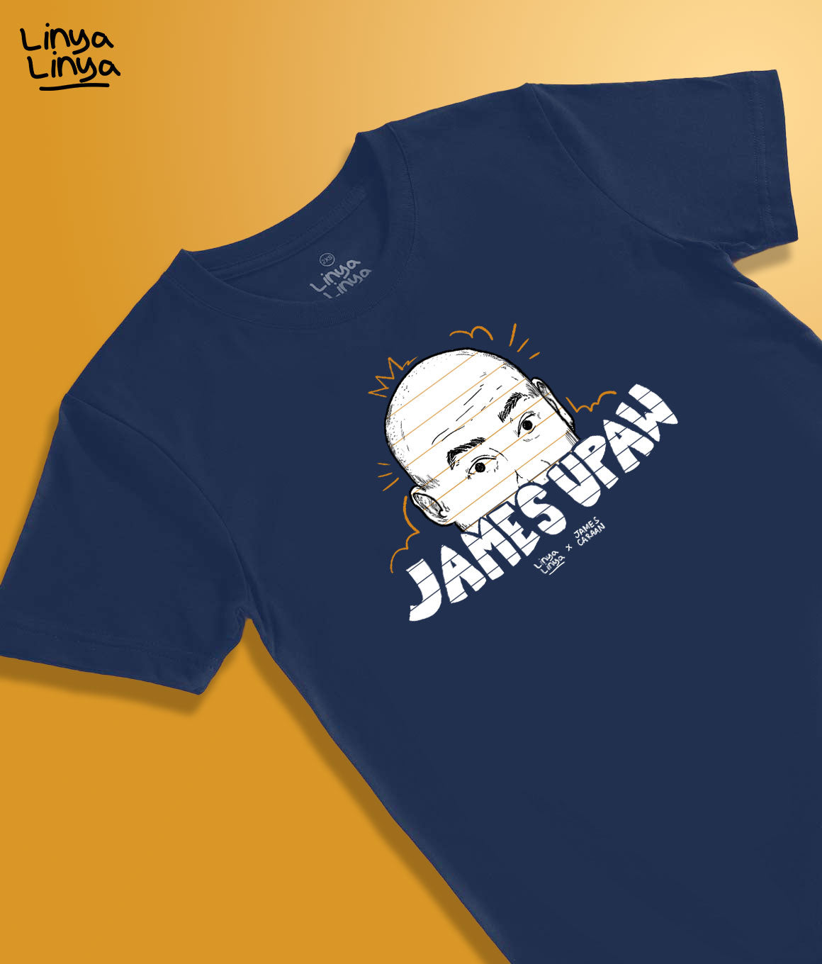 Linya-Linya x James Caraan: James Upaw (Dark Blue)