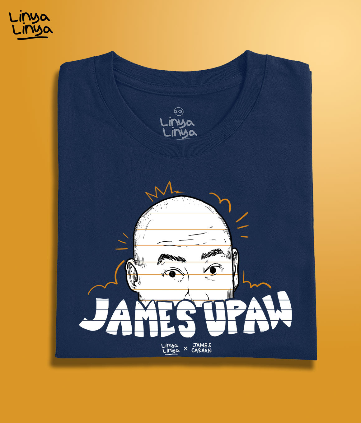 Linya-Linya x James Caraan: James Upaw (Dark Blue)