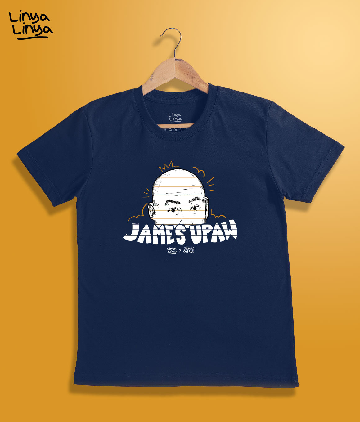Linya-Linya x James Caraan: James Upaw (Dark Blue)
