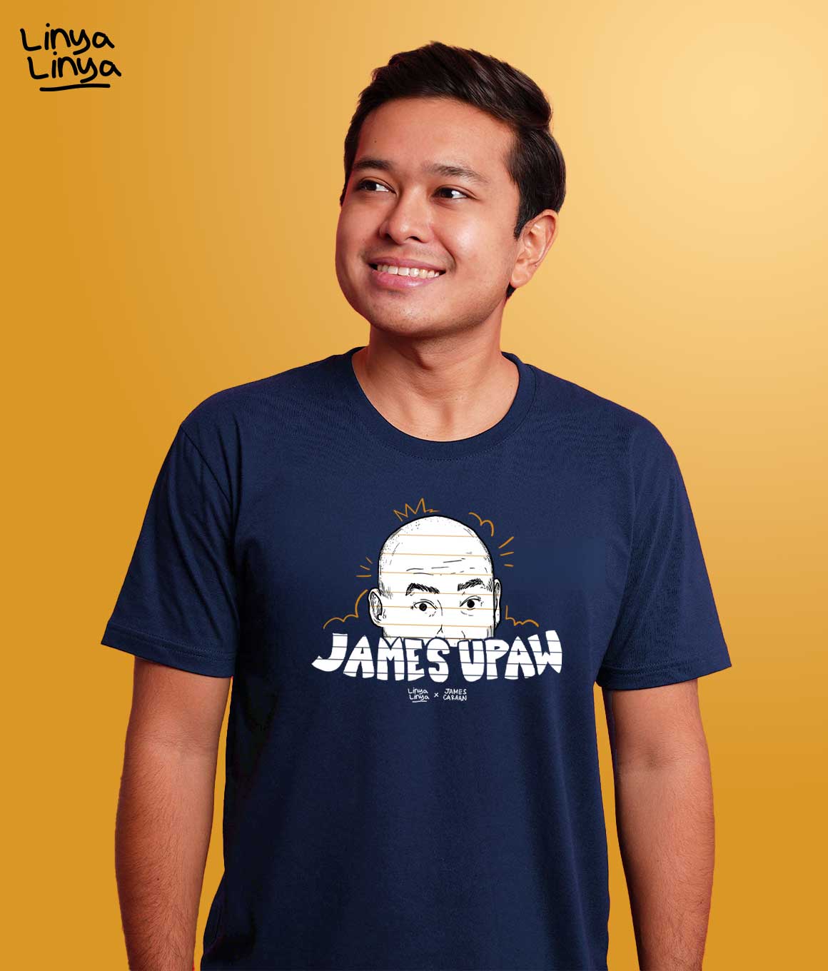 Linya-Linya x James Caraan: James Upaw (Dark Blue)