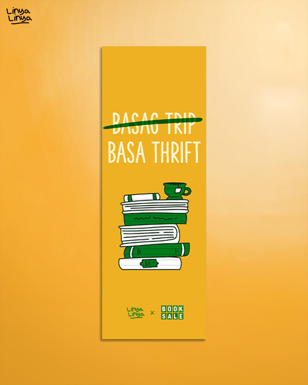 Linya-Linya X Booksale: Bookmarks