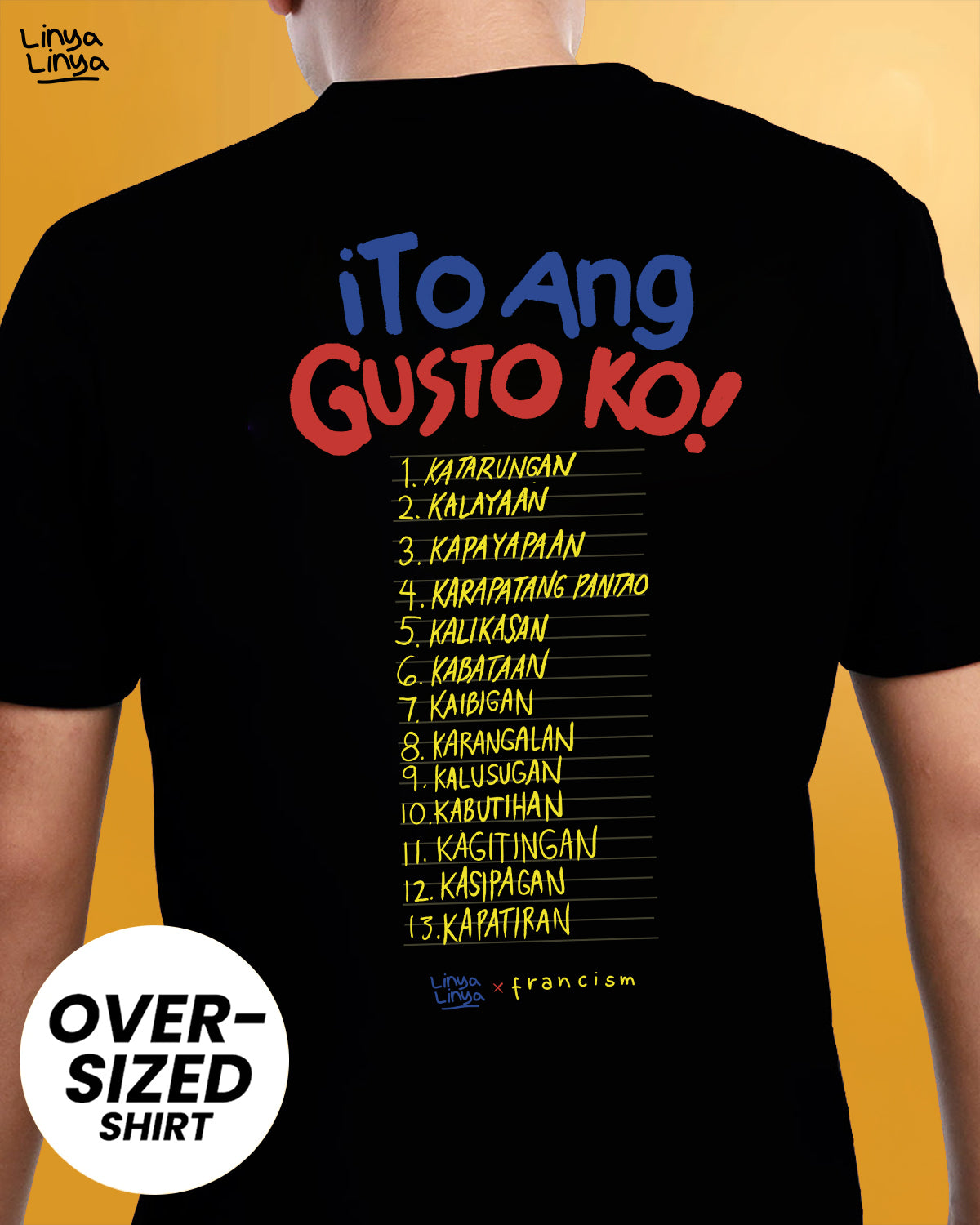Linya-Linya X Francis M: Ito Ang Gusto Ko (Oversized)