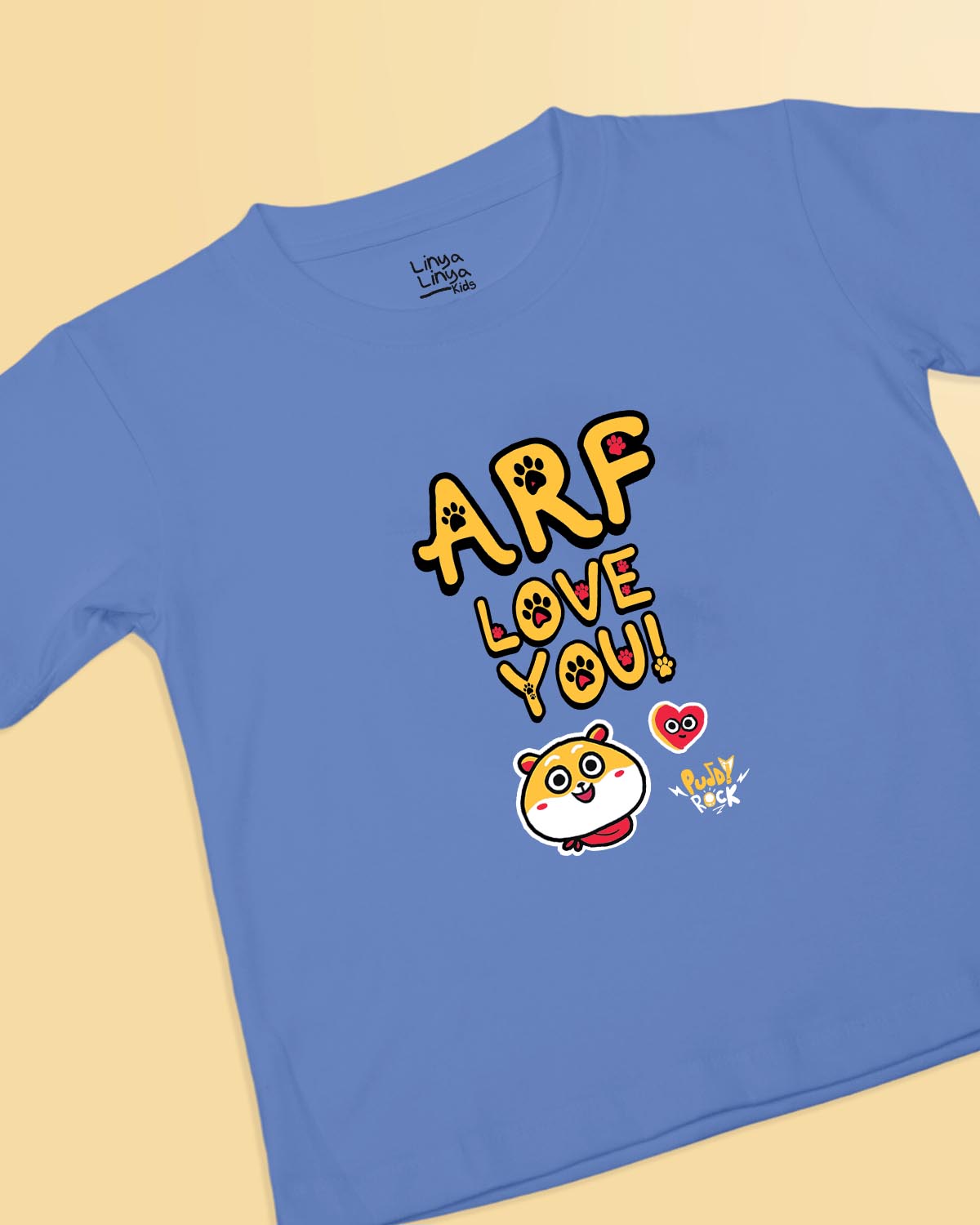 Puddy Rock Kids T-Shirt: Arf Love You