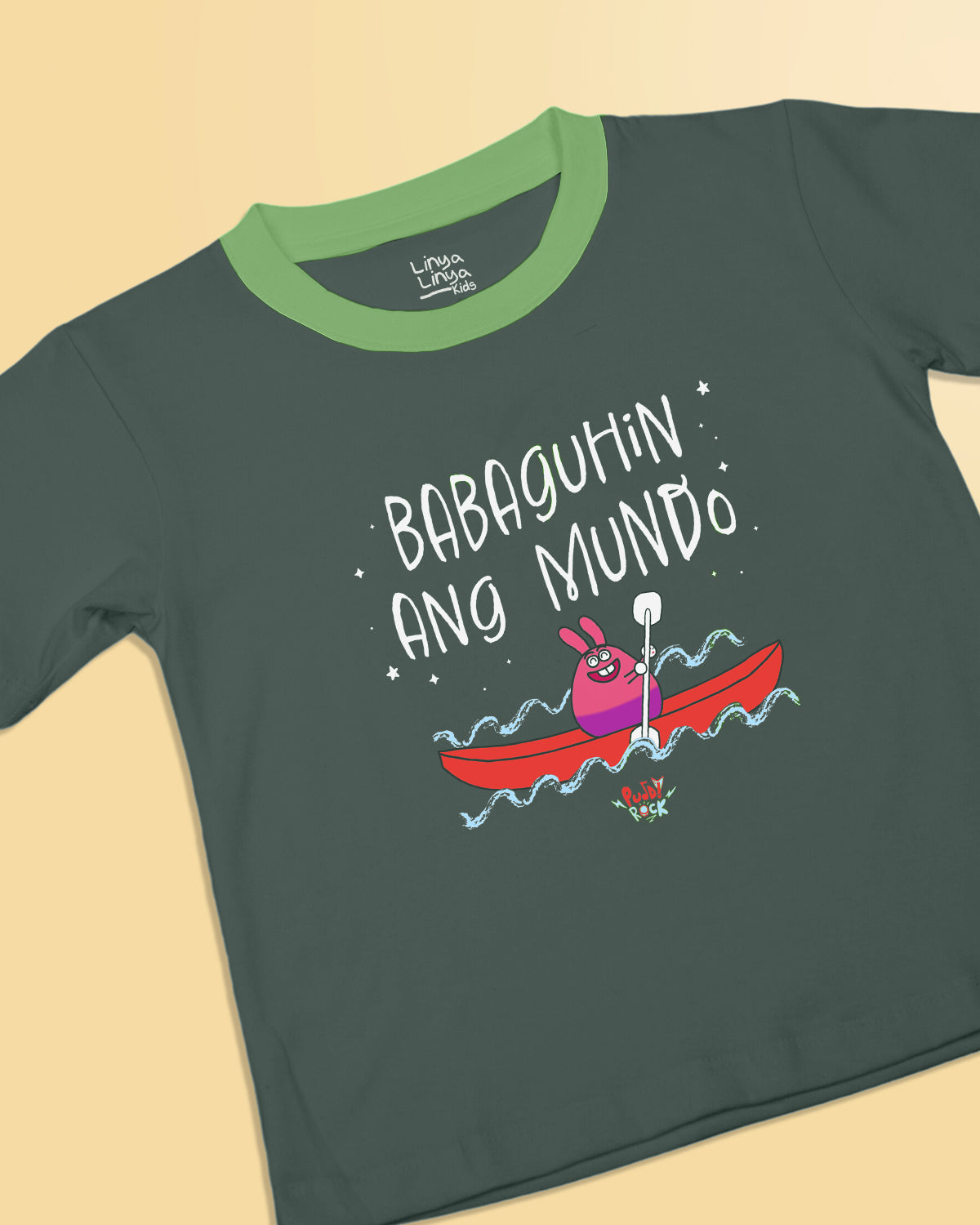 Puddy Rock Kids T-Shirt: Babaguhin Ang Mundo