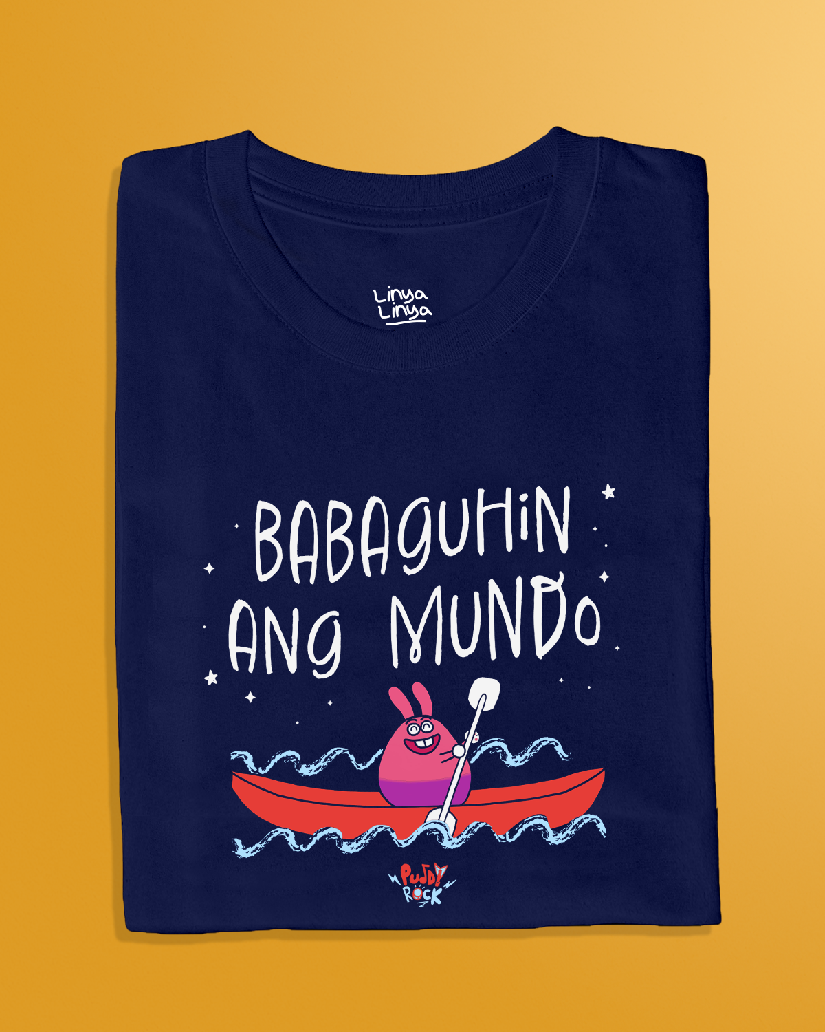 Linya-Linya x Puddy Rock: Babaguhin Ang Mundo (Dark Blue)
