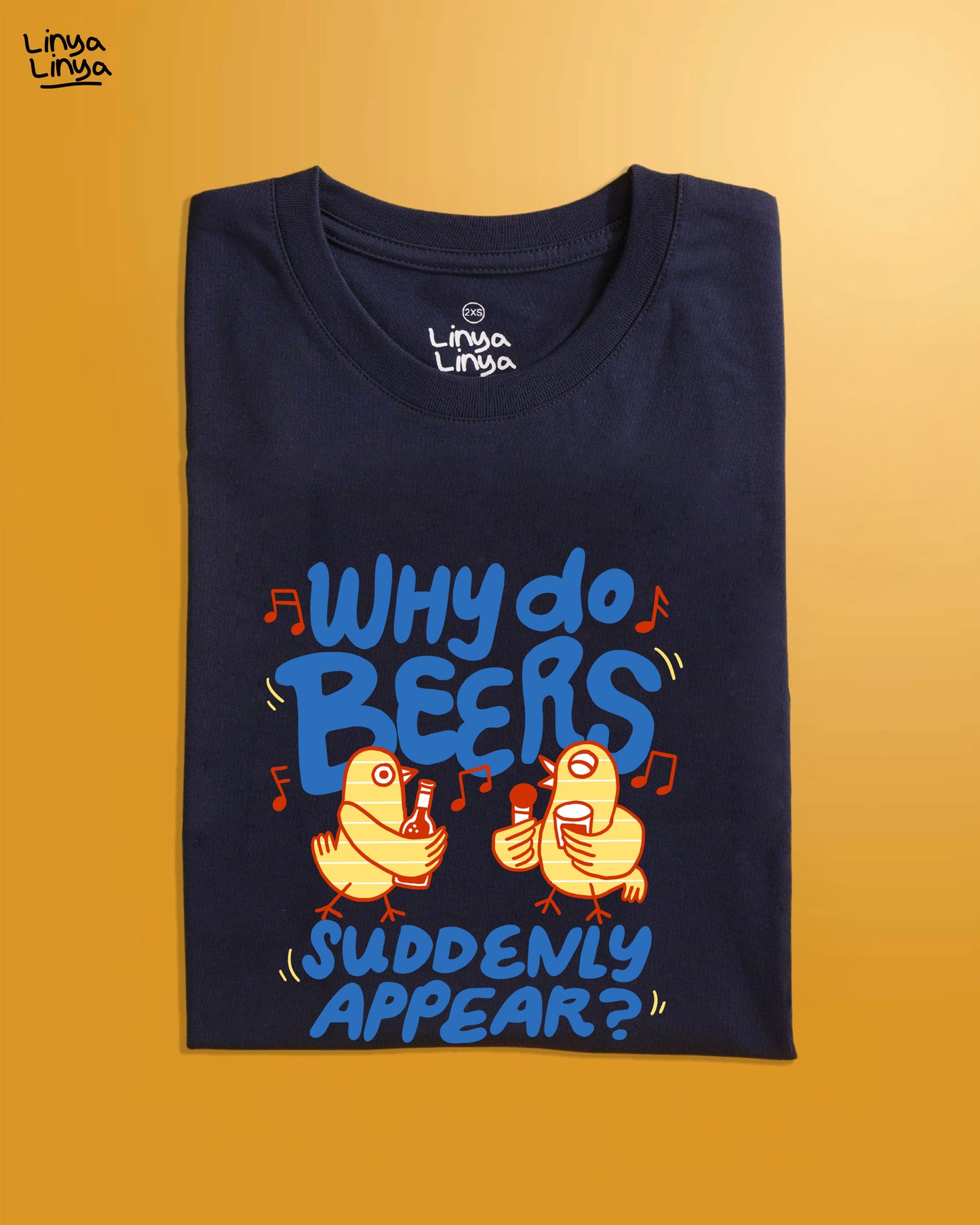Why Do Beers, Suddenly Appear? (Dark Blue)