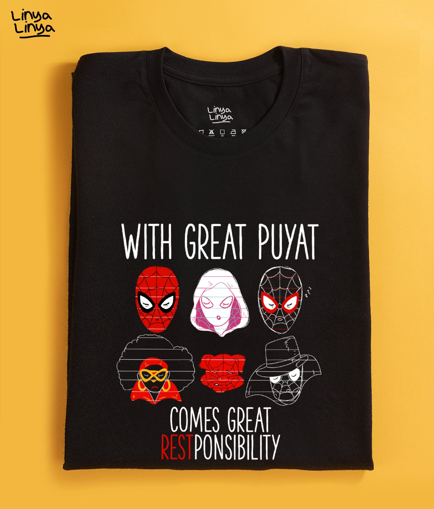 With Great Puyat, Comes Great Rest-Ponsibility (Black)