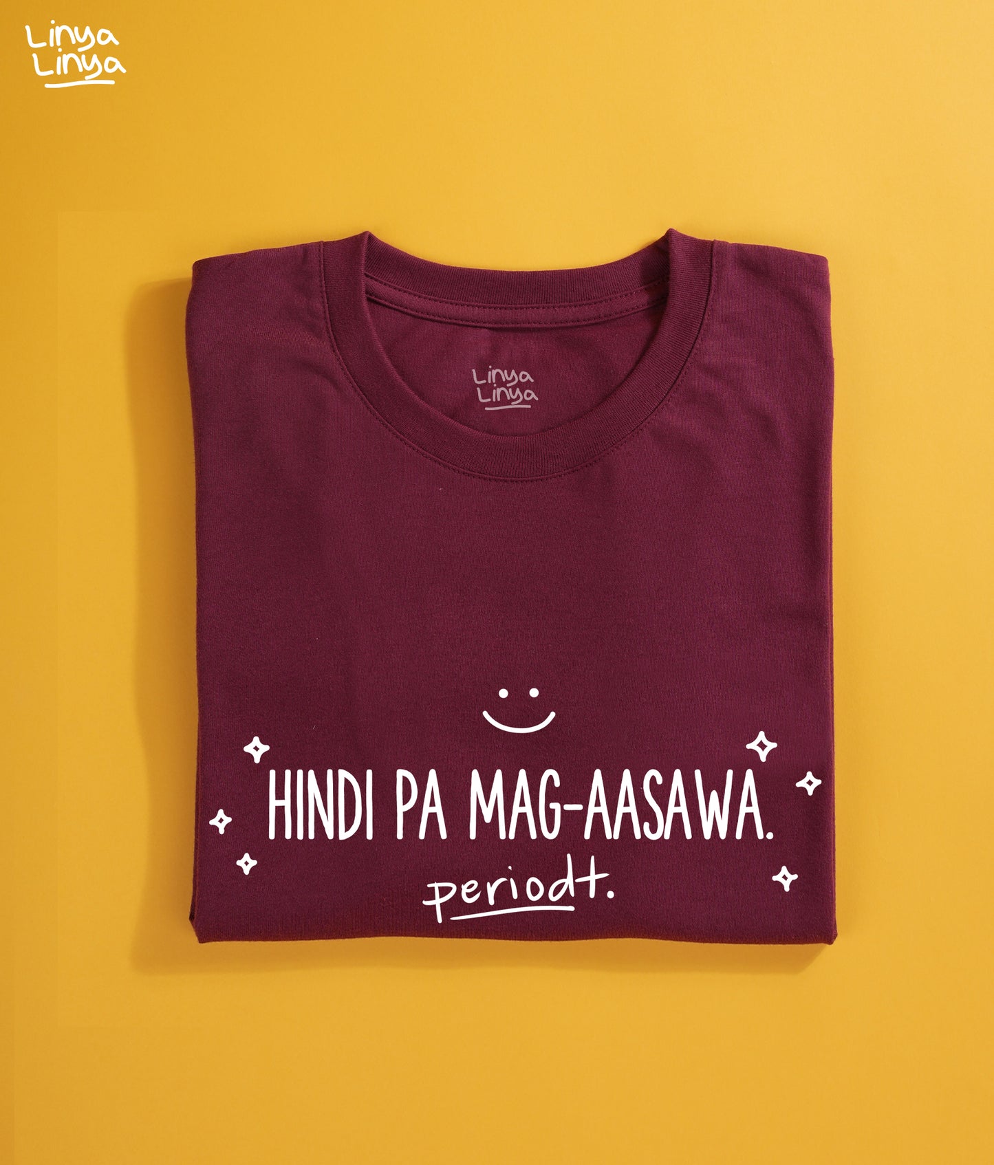 Hindi Pa Mag-Aasawa. Periodt. (Maroon)