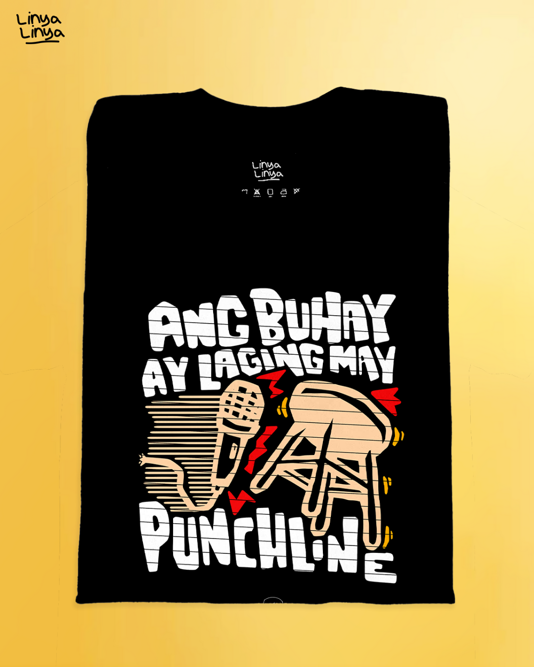 Linya-Linya X Nonong Ballinan: Ang Buhay Ay Laging May Punchline (Black)