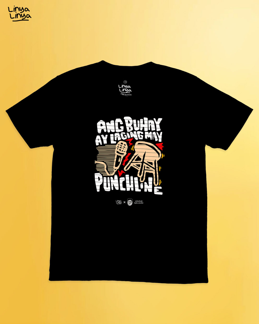 Linya-Linya X Nonong Ballinan: Ang Buhay Ay Laging May Punchline (Black)