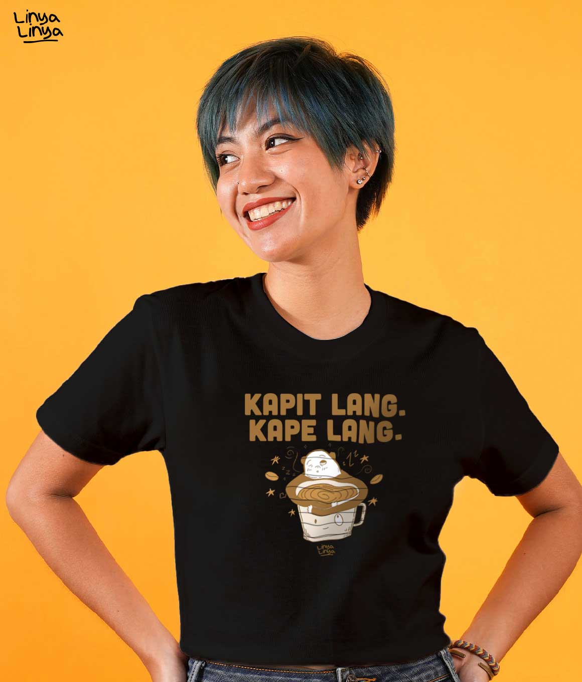 Kapit Lang Kape Lang (Black)