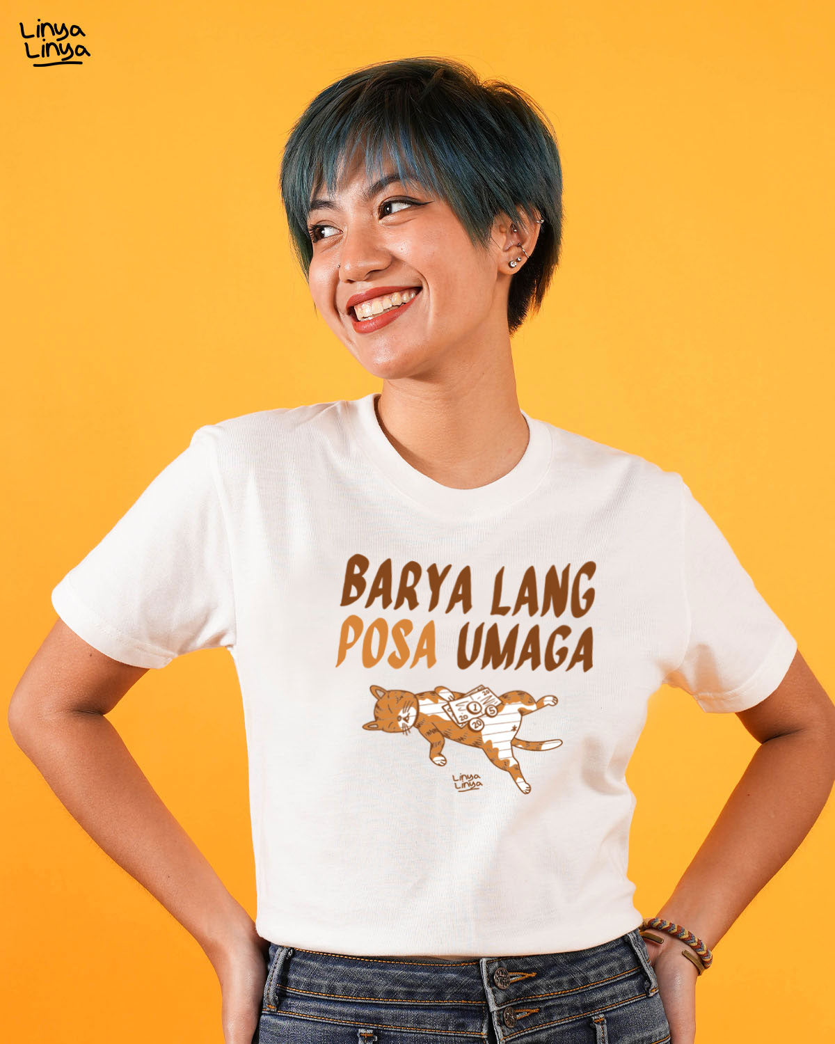 Barya Lang Posa Umaga (White)