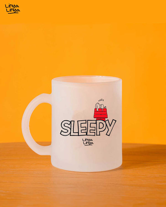 Frosted Mug: Sleepy