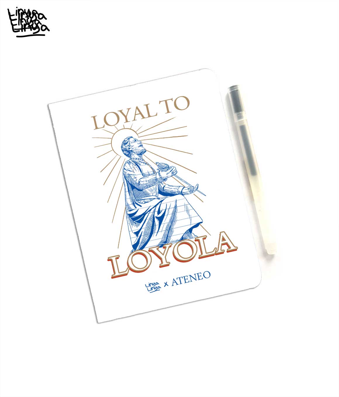 Website Exclusive: Small Notebook: Linya-Linya x Ateneo: Loyal To Loyola