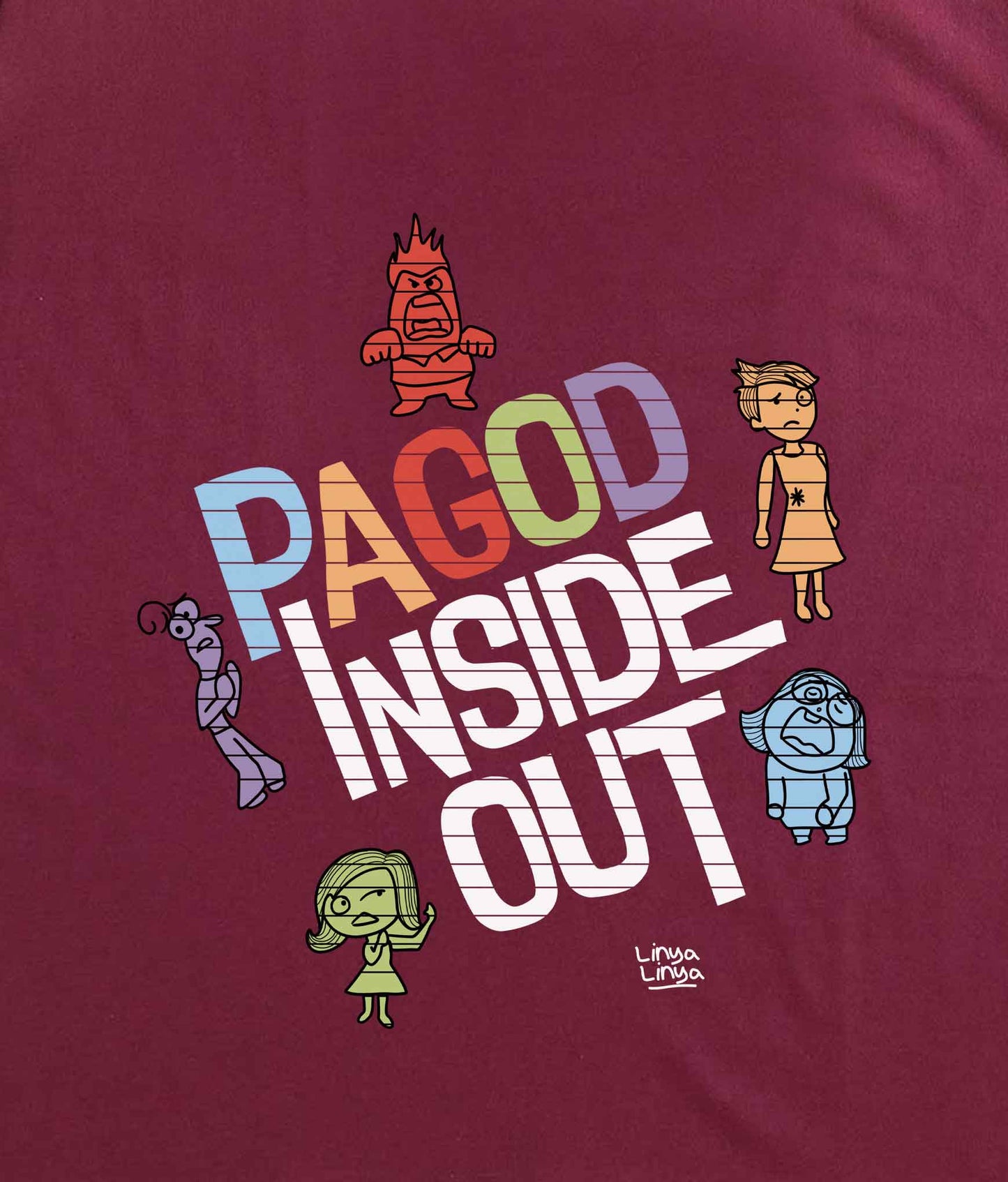 Pagod Inside Out (Maroon)