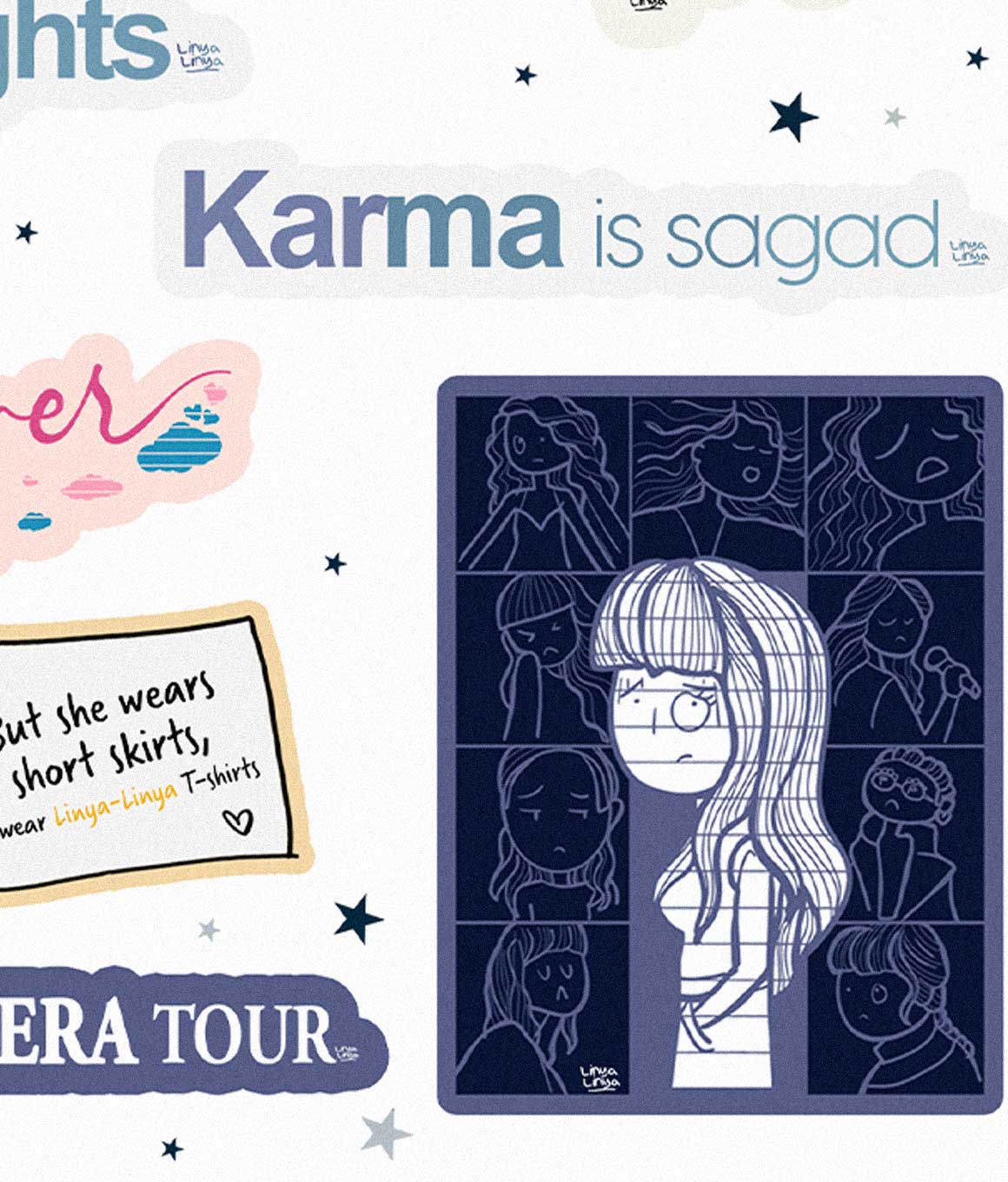 Linya-Linya Sticker Packs: Para Sa Swifties