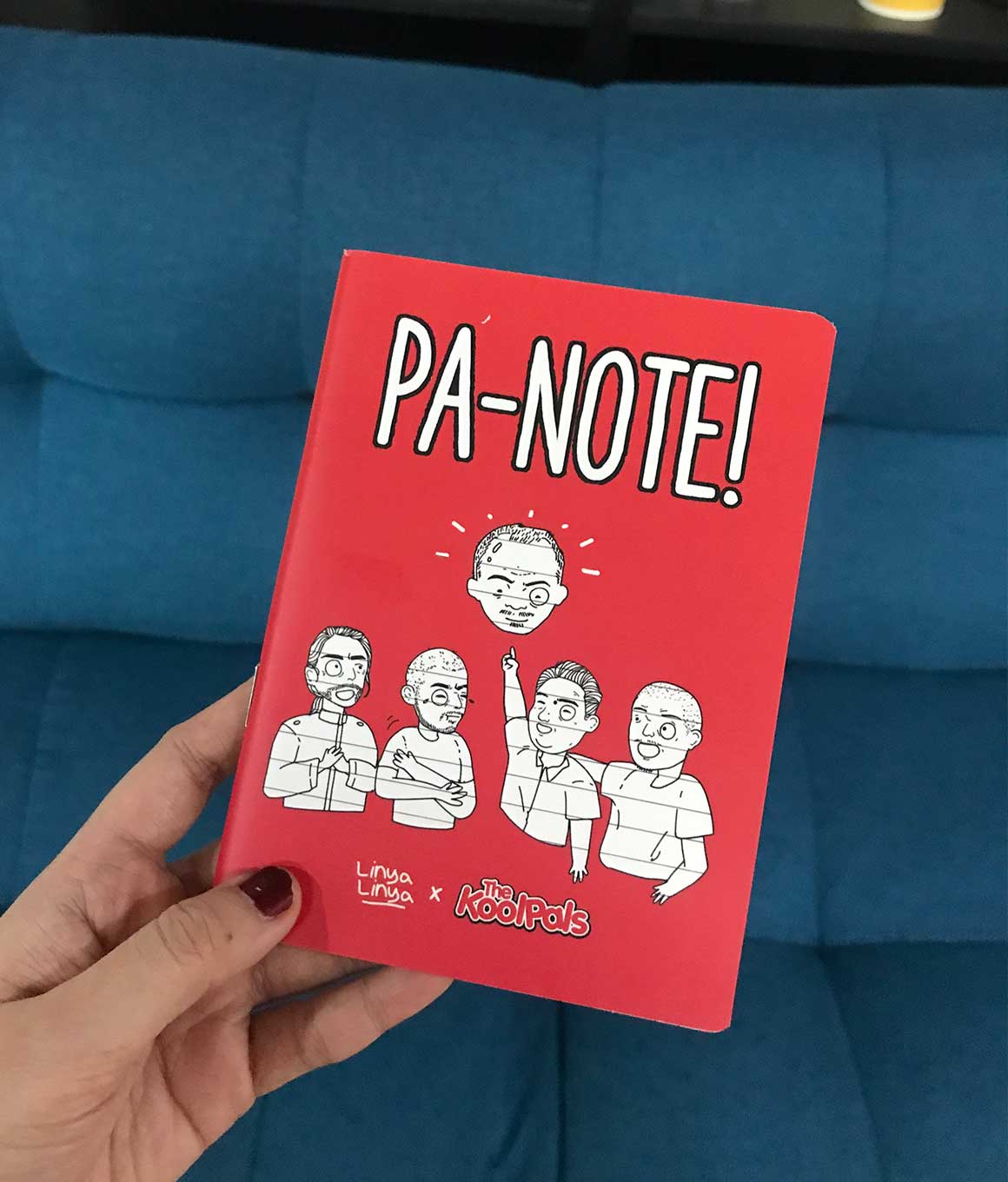 Small Notebook: Linya-Linya x The KoolPals: Pa-note!