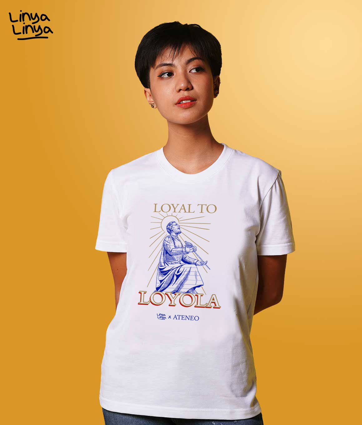 Website Exclusive: Linya-Linya x Ateneo: Loyal To Loyola (White)