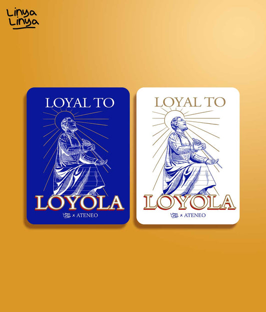 Website Exclusive: Decal Stickers: Linya-Linya x Ateneo: Loyal To Loyola