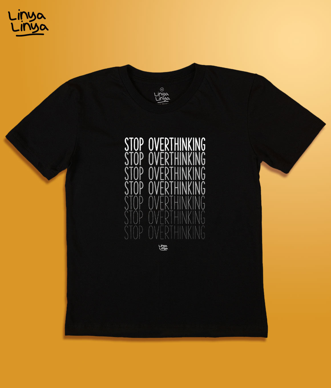 Stop Overthinking (Black)