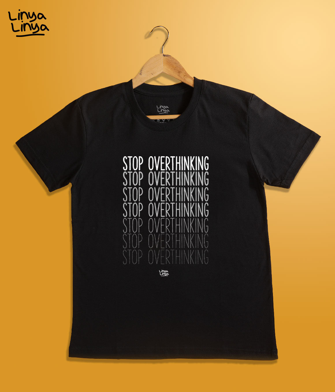 Stop Overthinking (Black)