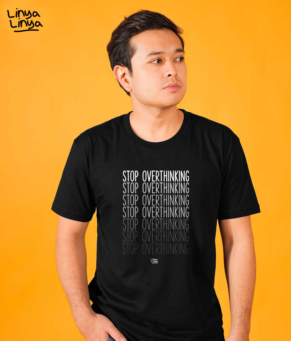 Stop Overthinking (Black)