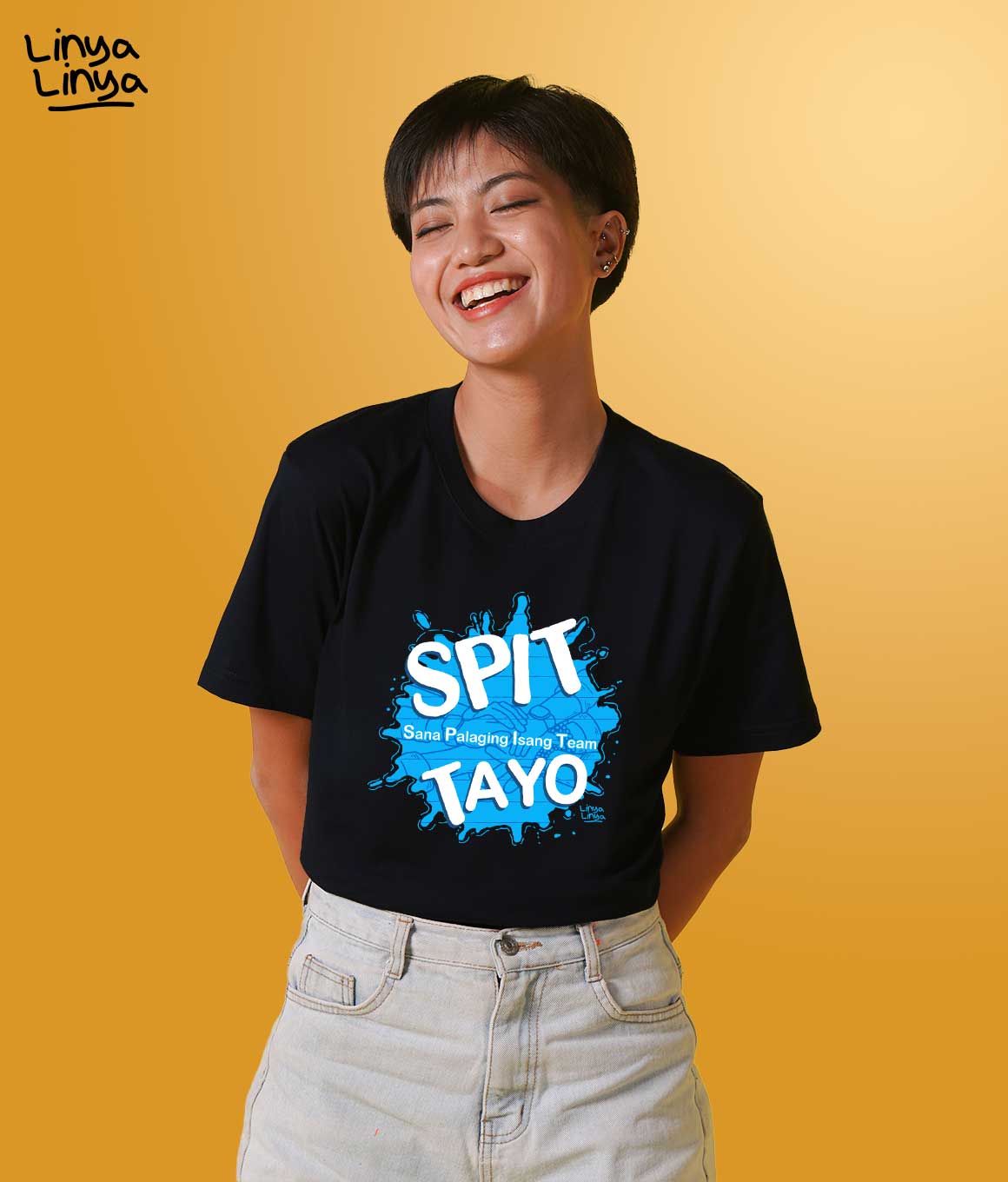 Linya-Linya x SPIT: SPIT Tayo (Black)