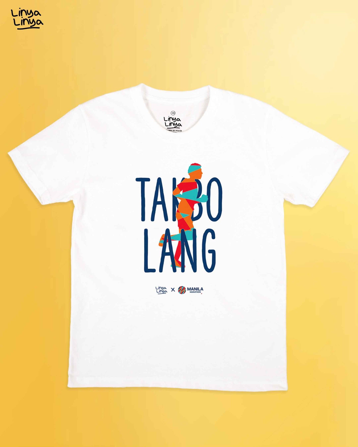 Linya-Linya x RunRIO Manila Marathon: Takbo Lang (White)