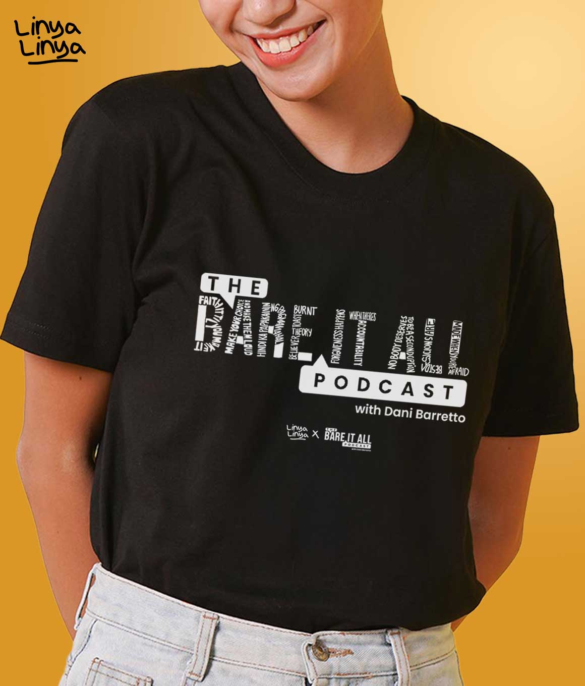 Linya-Linya x Bare It All Podcast w/ Dani Barreto (Black)