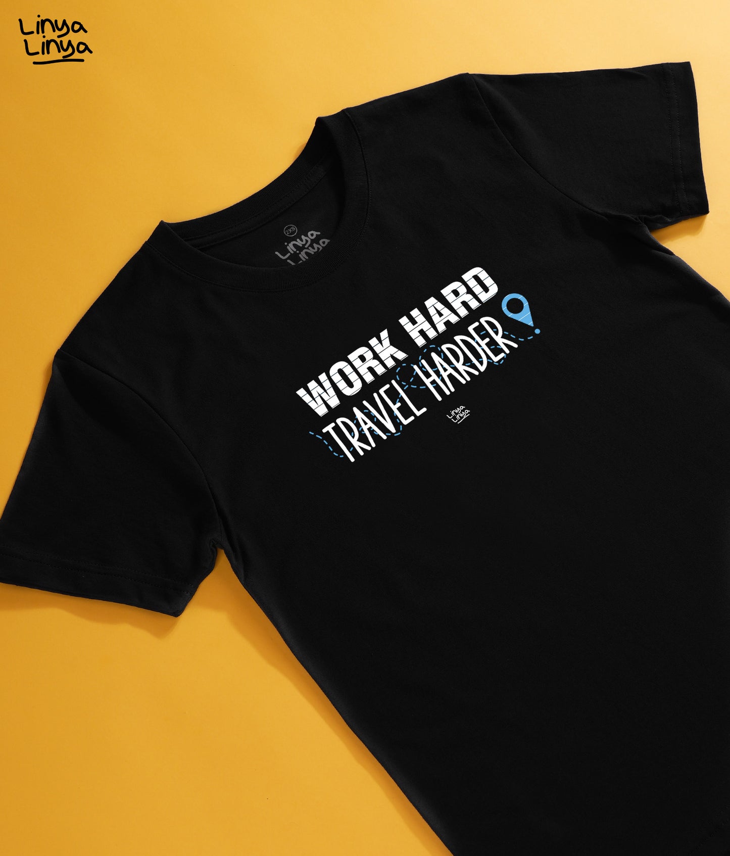 Work Hard, Travel Harder (Black)