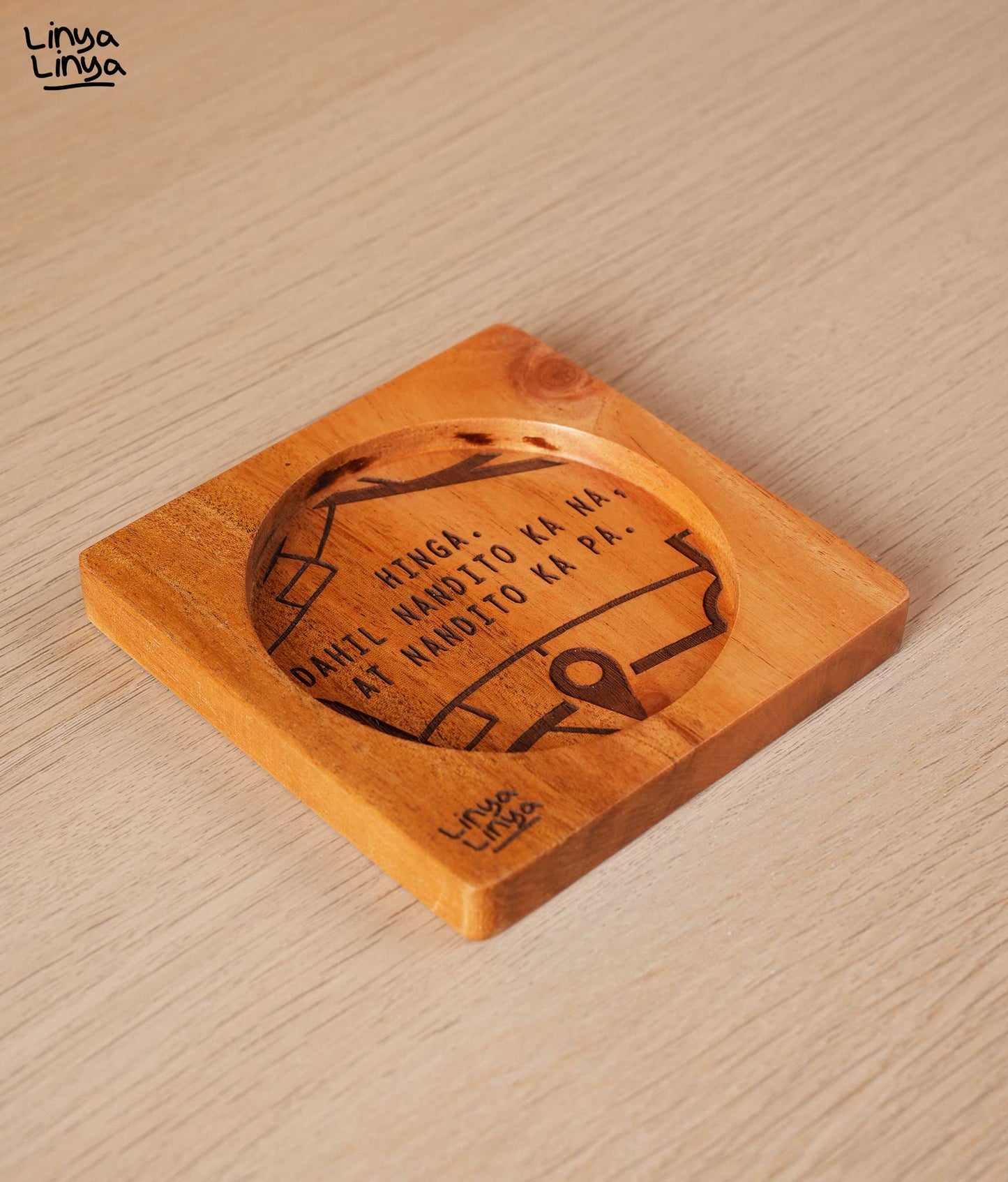 Coaster: Hinga. Dahil Nandito Ka Na, At Nandito Ka Pa.