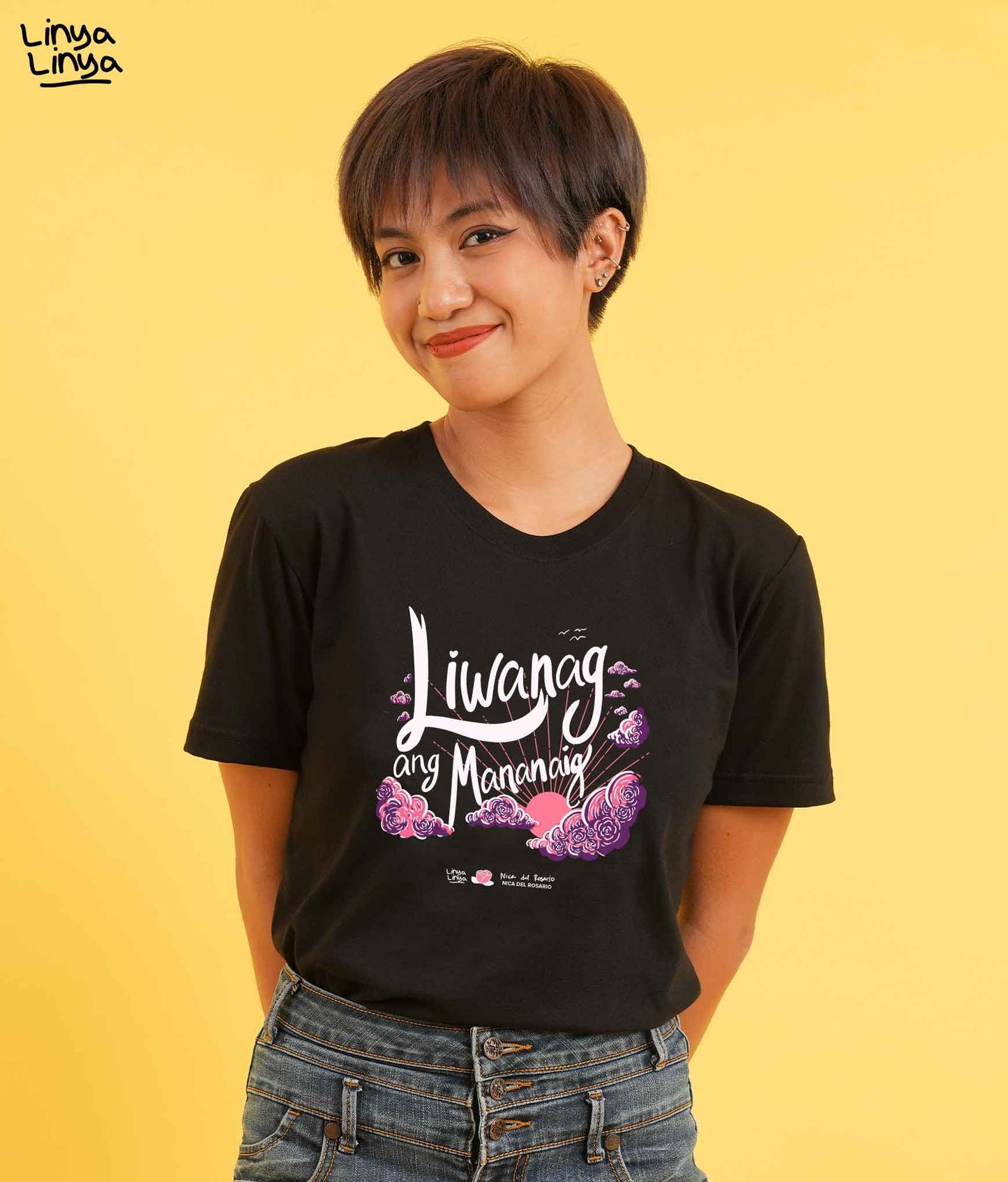 Linya-Linya X Nica Del Rosario - Liwanag Ang Mananaig (Black)