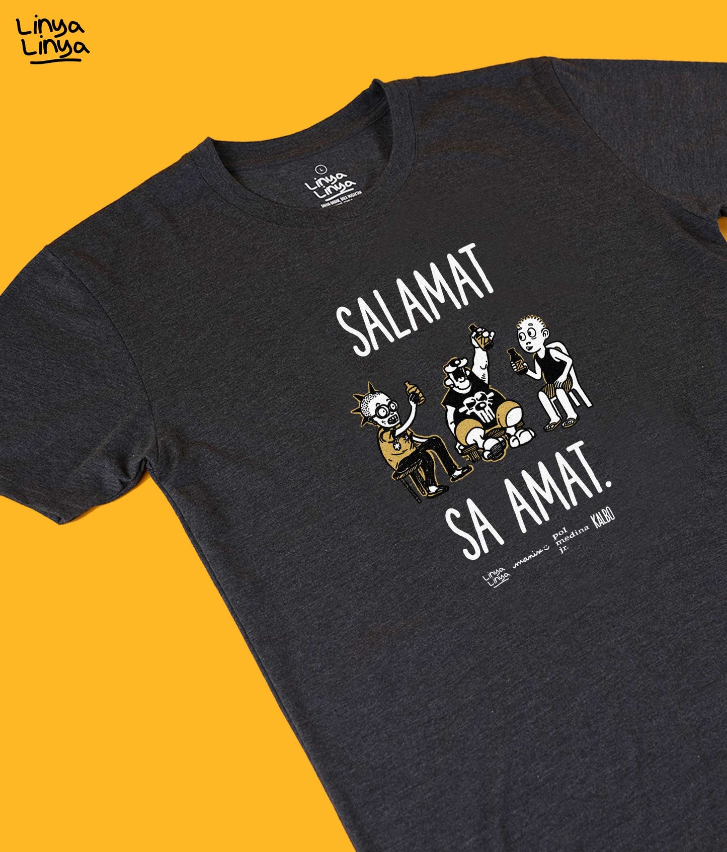 Linya-Linya x Ultimate Kolab: Salamat sa amat. Walang anuman, inuman. (Pol Medina Jr. x Manix Abrera x Tarantadong Kalbo)