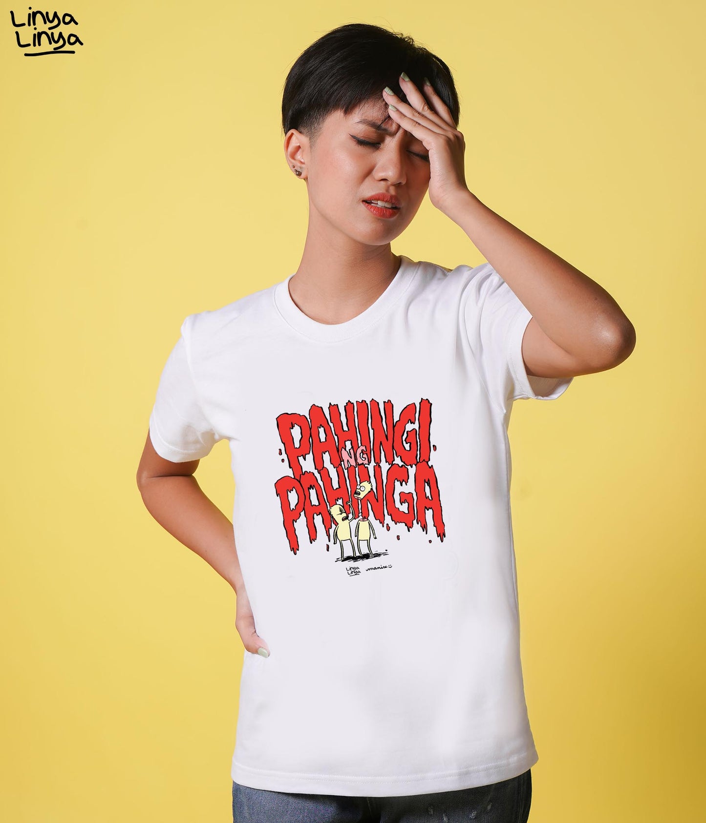 Linya-Linya x Manix Abrera: PAHINGI NG PAHINGA (White)
