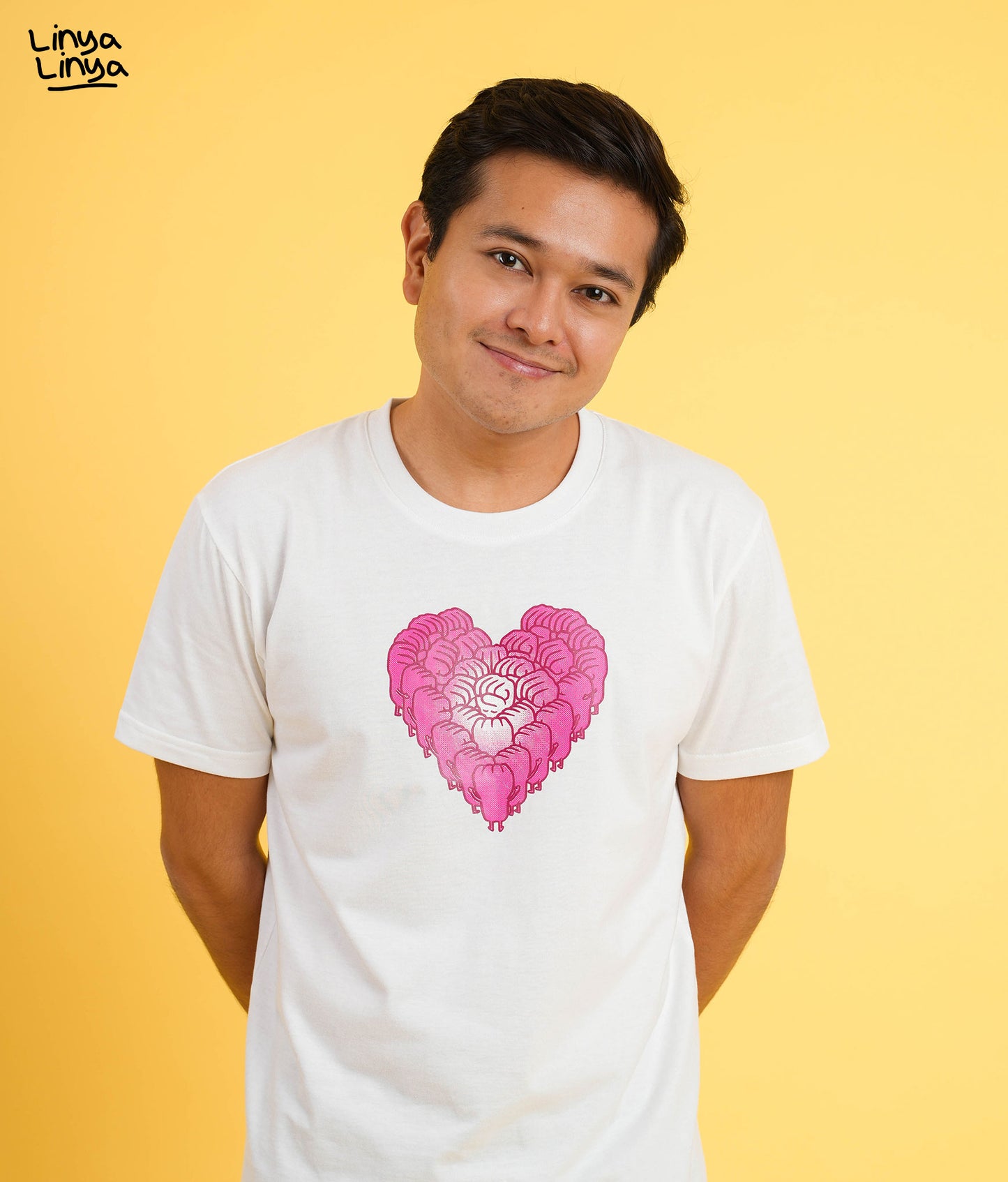 Tarantadong Kalbo Shirt: Yakap (White)